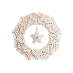 Decorative star-shaped wool